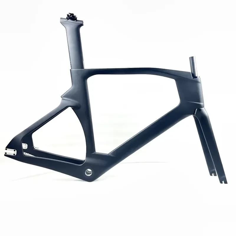 700c Fixed Gear Track Bike Carbon Fiber Frame Road Racing Bicycle Single Speed Fixie Cycle for Men Women Urban Commuting