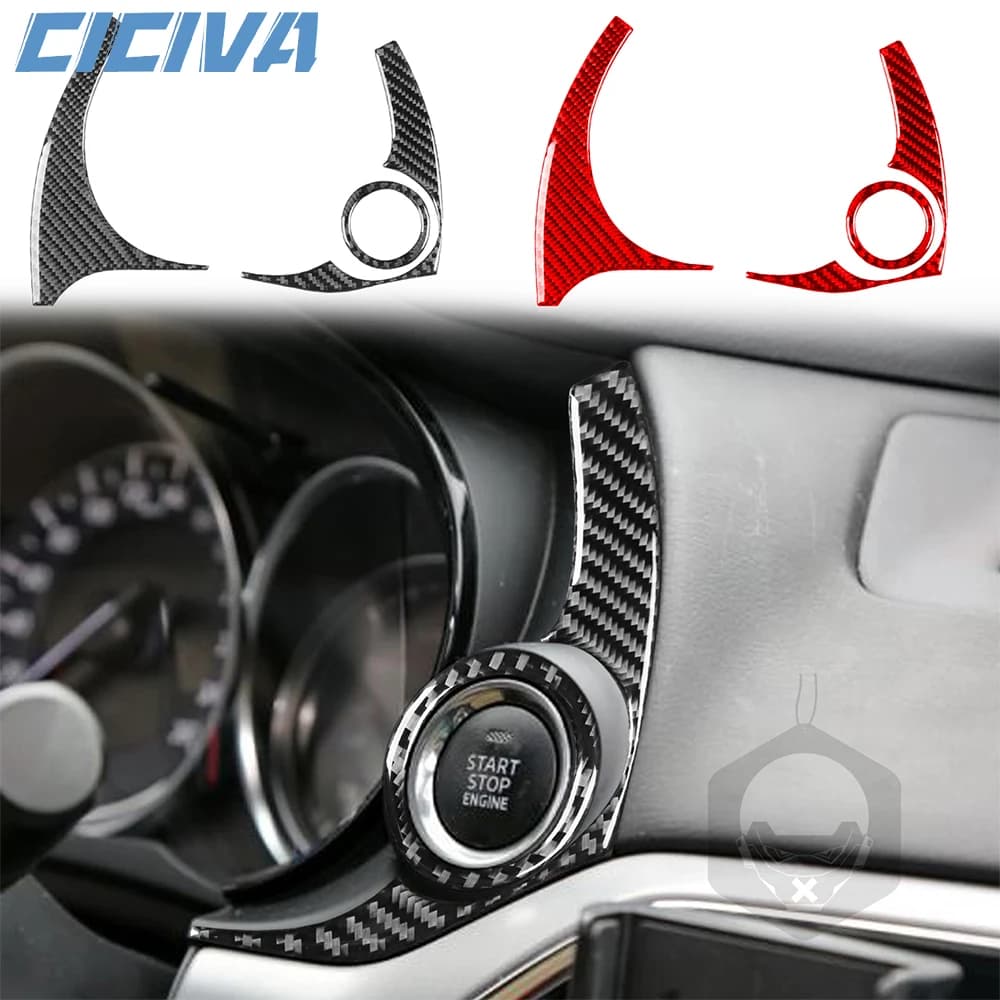 For Mazda CX9 CX-9 2016-2023 Carbon Fiber