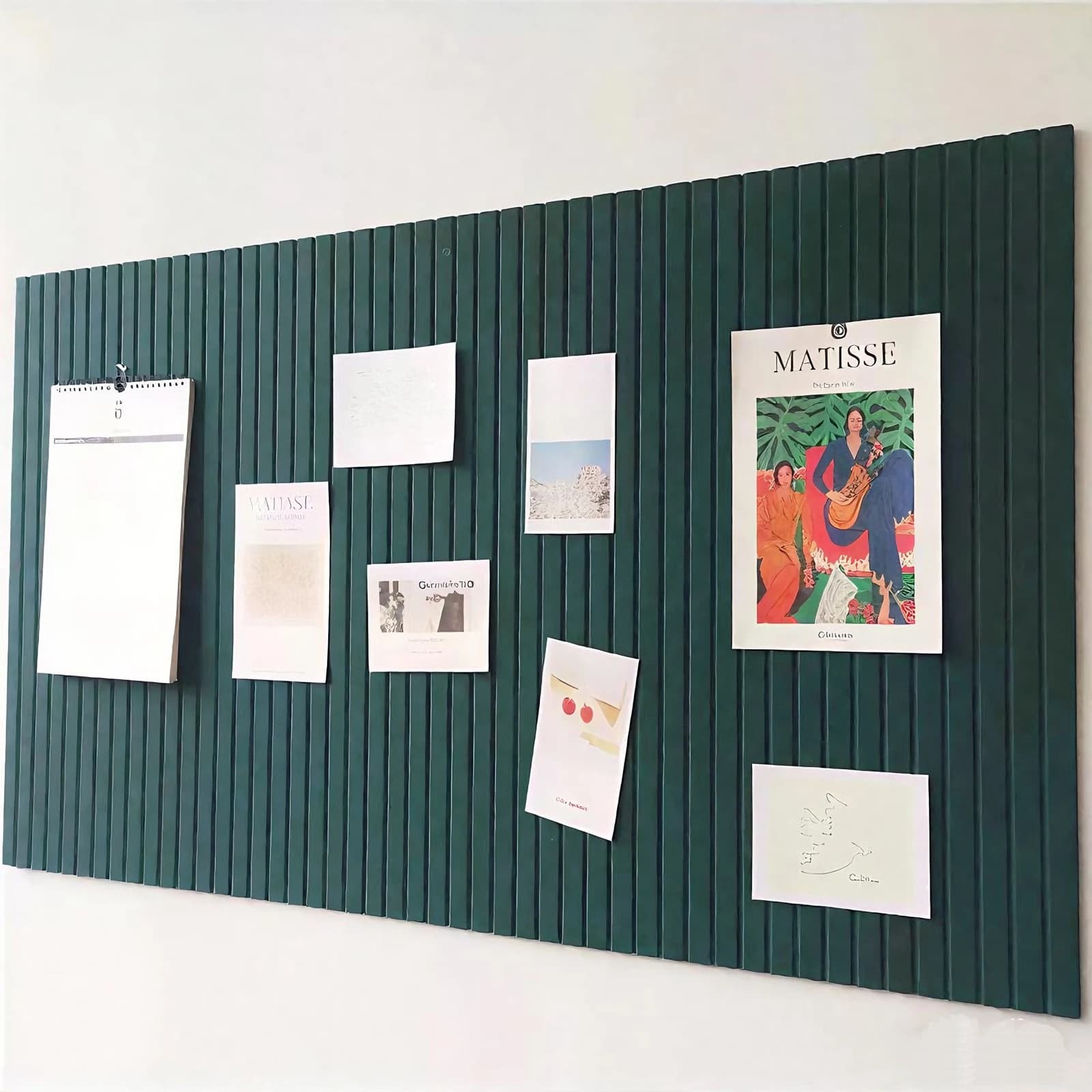 Acoustic Wall Panel Tiles Decorative Soundproof Felt Bulletin Photo Pin Note Cork Board Corcho Pared for Office Home Wall Decor