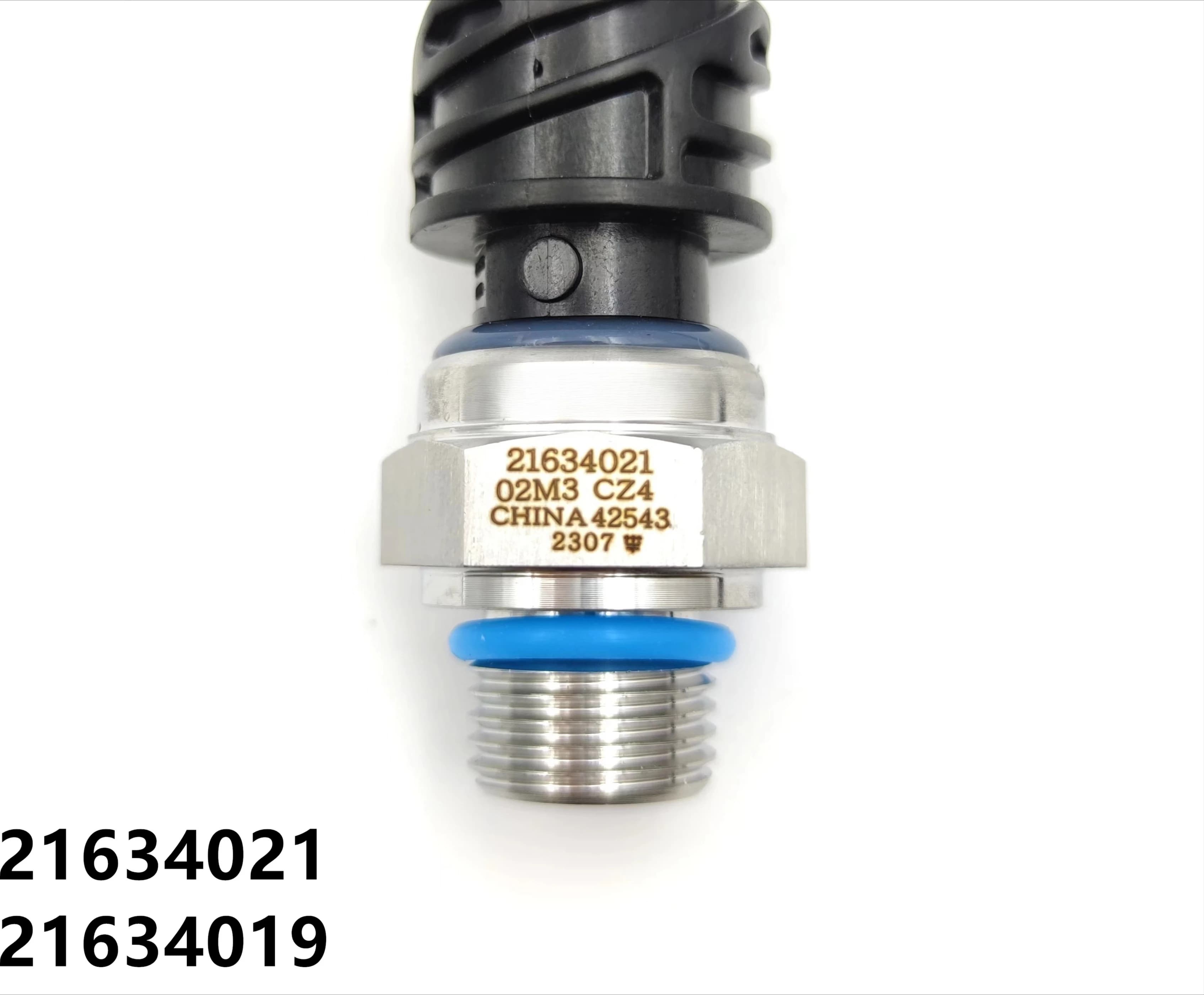 Fuel pressure sensor for excavator D12 D13 engine 21634021 22899626 21634019