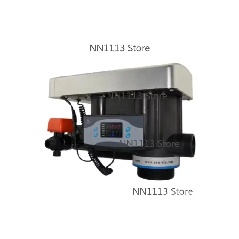 LED Electric Automatic Water Softener Valve 2'' N77A1 Time Type Ceramic Disk Customizable OEM Control Structure
