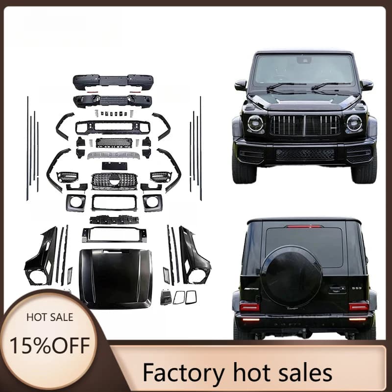 Premium Car Accsori Factory Front/Rear Bumper G-Class W Upgr To Auto Bodykit In New Condition Red Pl High Quality
