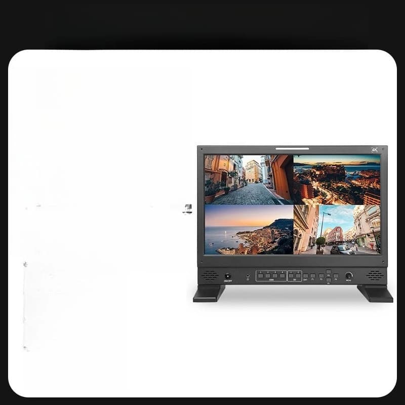 S21 highlight/normal bright 21 inch high definition 4K HDMI box-mounted SDI director monitor display