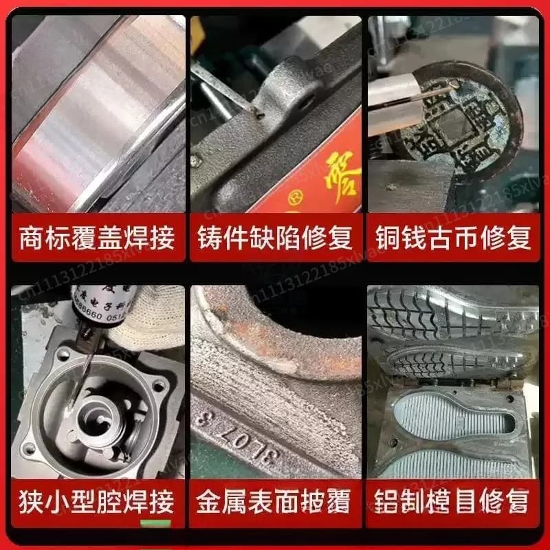 Cold Welder EDM Surface Refinish Device Cast Metal Pore Mending Hardware For Aluminum Cast Iron Defect Elimination Mold