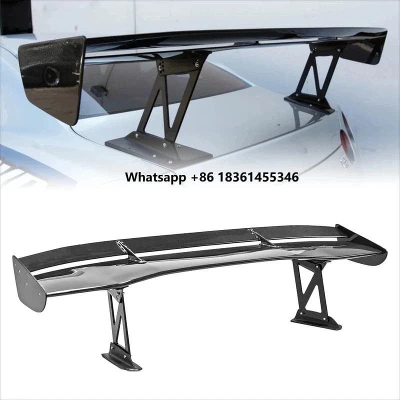 High Quality USA Warehouse Gallardo LP550 LP560 LP570 DMC Toro Style Dry Carbon Fiber Rear Spoiler