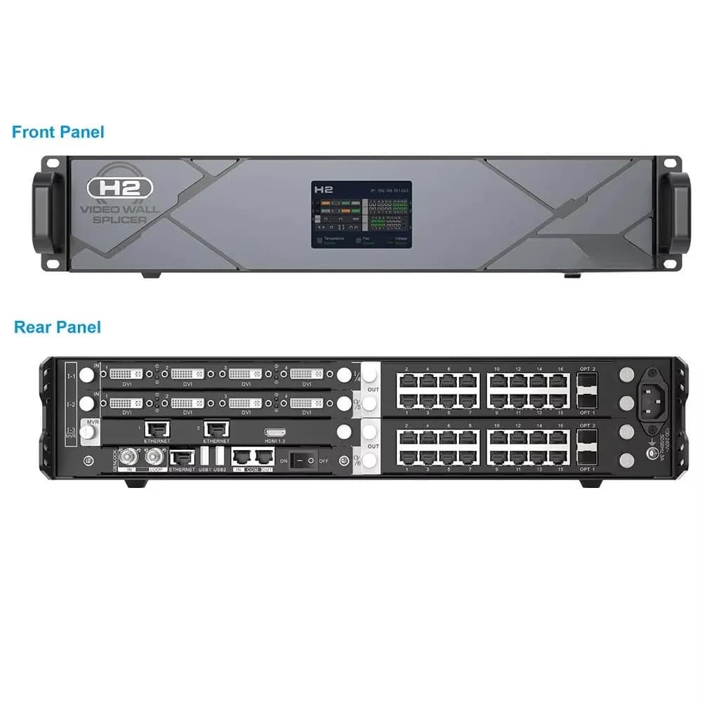 Novastar All-in-One 4K Ultra HD LED Video Wall Controller H2 H5 H9 H15 Video Splicing Processor for LED Display Featuring IC