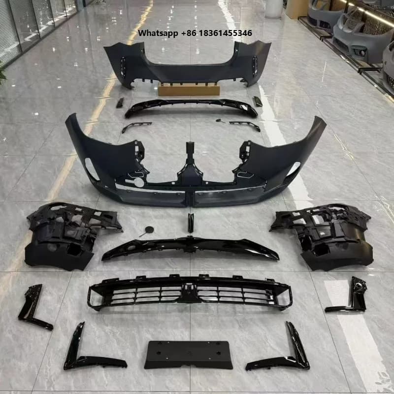 For  X3 G45 Upgrade to M Tech m Sport Front Bumper Rear Bumper X3 G45 Car Bodykit New G45 Car Conversion Kit