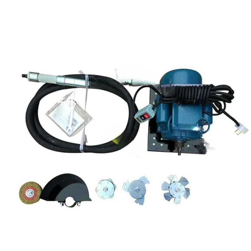 inner wall rust removal tool, irregular surface rust removal machine, hand-held marine deck electric rust removal machine