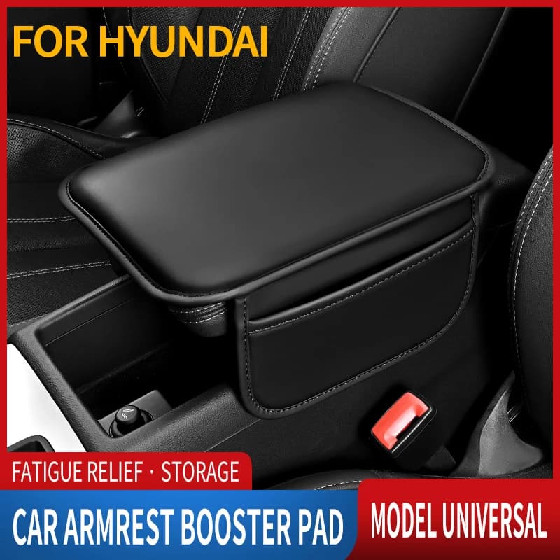 Car center armrest protective cover pad, armrest box protective pad, wear-resistant armrest protection pad, interior accessory, suitable for Hyundai Tucson and Elantra