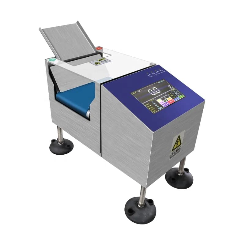 Mini Smart Intelligent Static State Small Belt Moving Weight Checker Small Weight Checked Conveyor