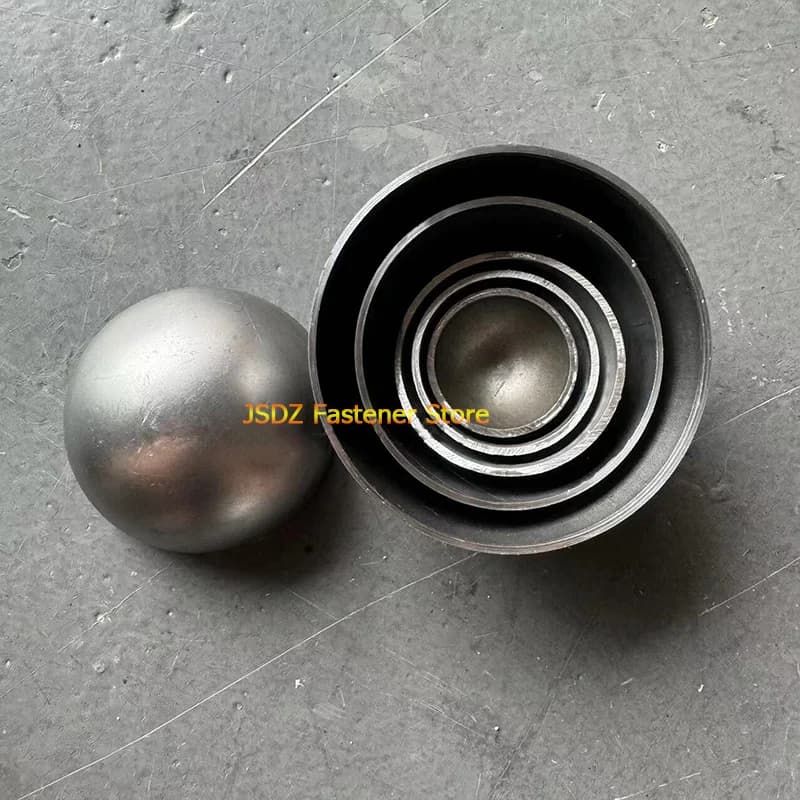 1-10pcs Aluminum Hollow Hemisphere OD 25-1000mm Semisphere Decoration Sealing Plug Aluminum Half Balls Cap Heat Dissipation
