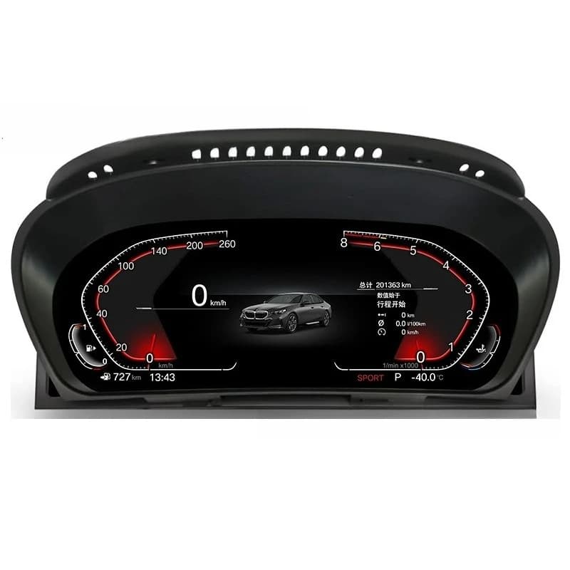 explosion is suitable for the upgrade and modification of the 6 series E63 LCD instrument panel, with carplay interconnection