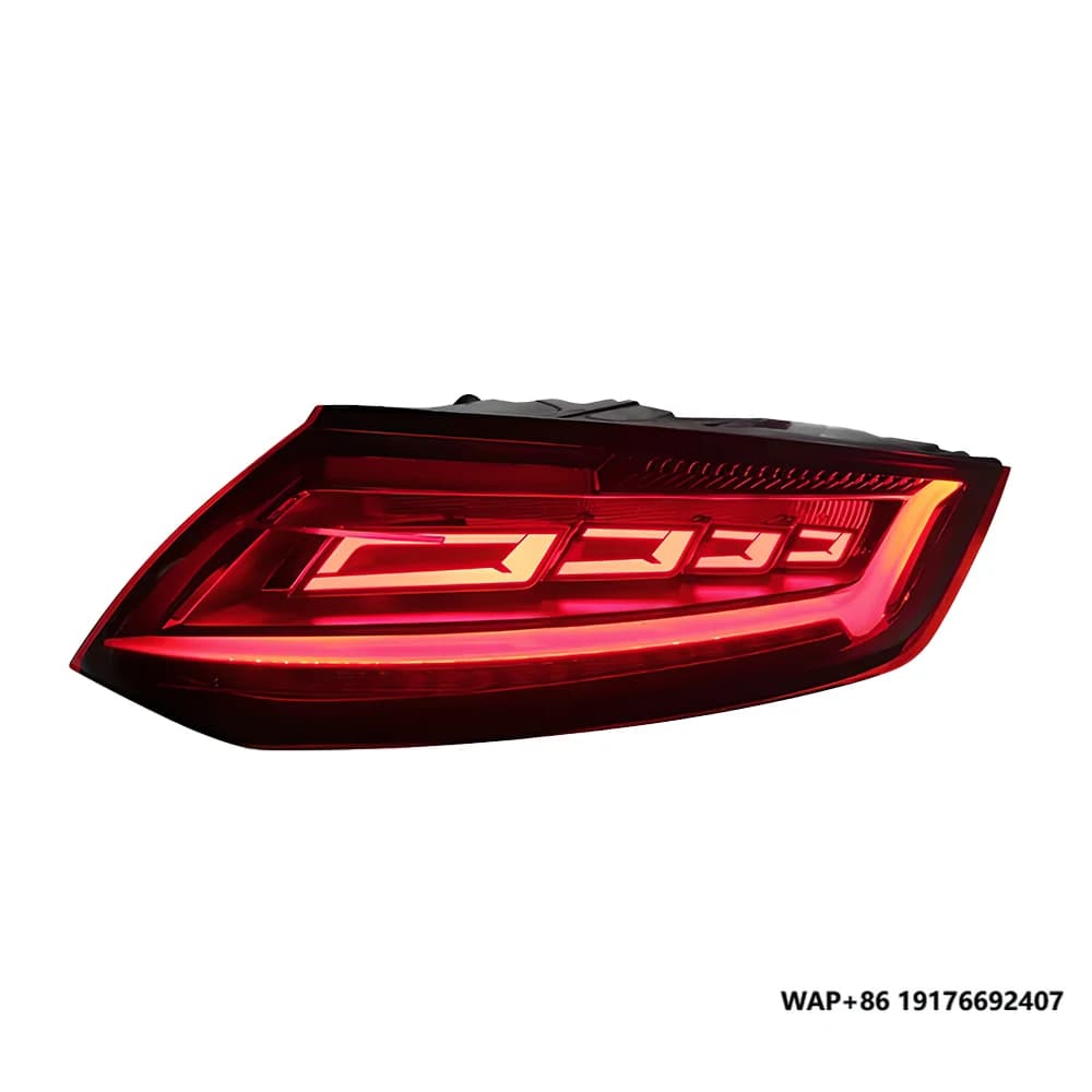 High Quality Auto Rear Back Lamps forAudi TT TTRS 2015-2018 LED Car Taillights Assembly Upgrade Dynamic Turn Signal Accessories