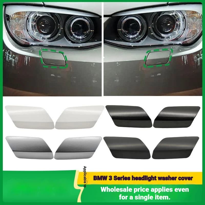 Suitable for BMW 3 Series Coupe Headlight Water Spray Cover E92 E93 Headlight Cleaning Cover 61677253394