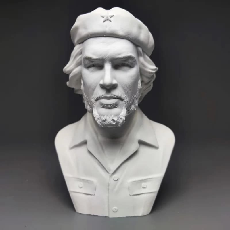 Che Guevara Model Plaster Figure Sculpture Art Decoration Ornaments Interior Art Living Room Figurines Desktop Decor Statue
