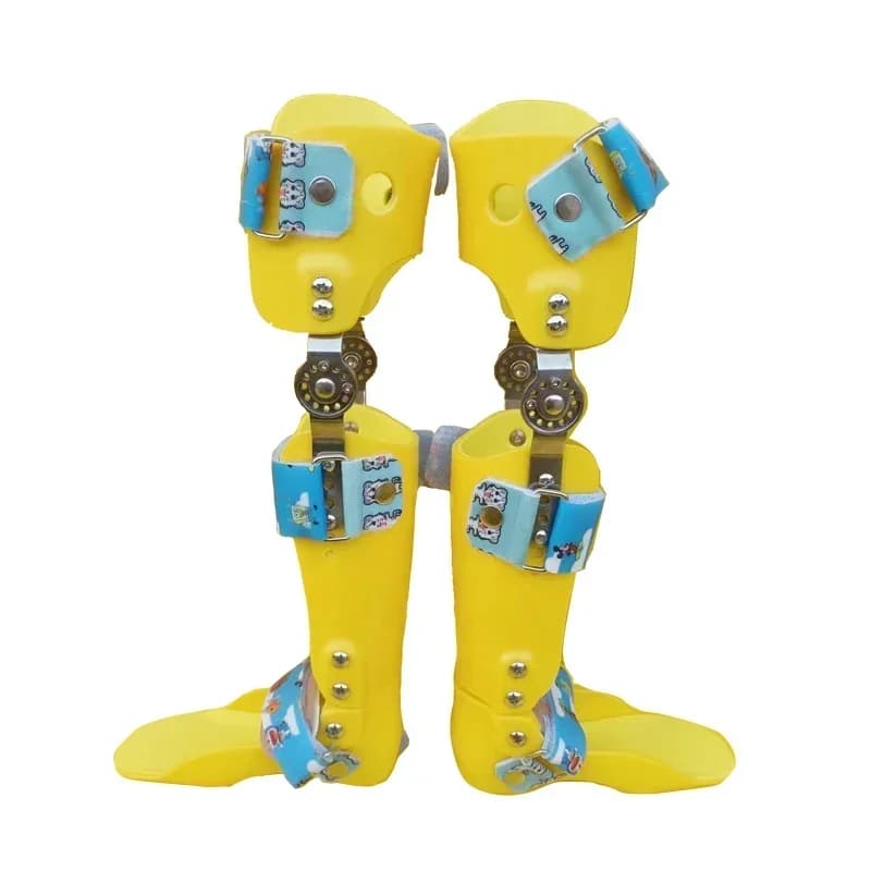 Adjustable hip, knee, ankle, and foot joint fixation brace for children Knee, leg, and lower limb bone and ligament protectors H