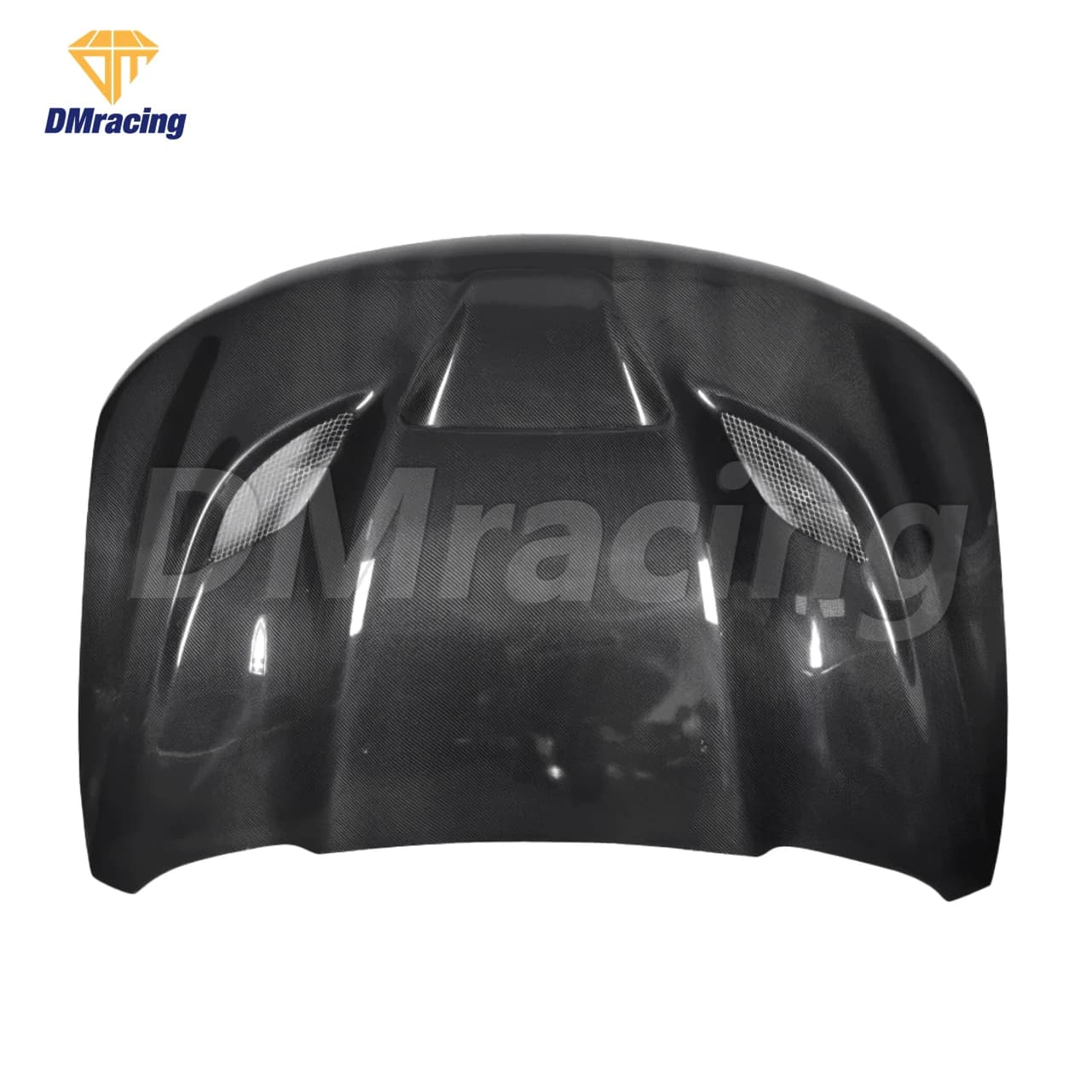 SRT Ver.2 Style Carbon Fiber Vented Hood Bonnet For Jeep Grand Cherokee WK2 2011-2022