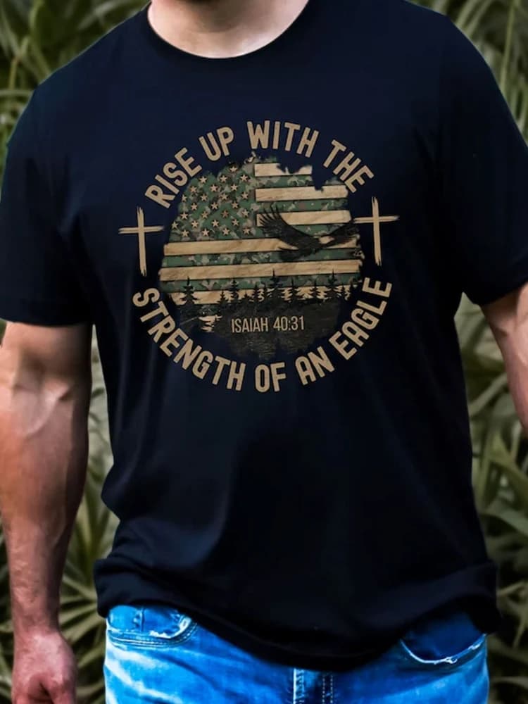 Bold Christian,Daddy'S Men'S Christian design-100% cotton summer casual O-neck short sleeve printed men's T-shirt.