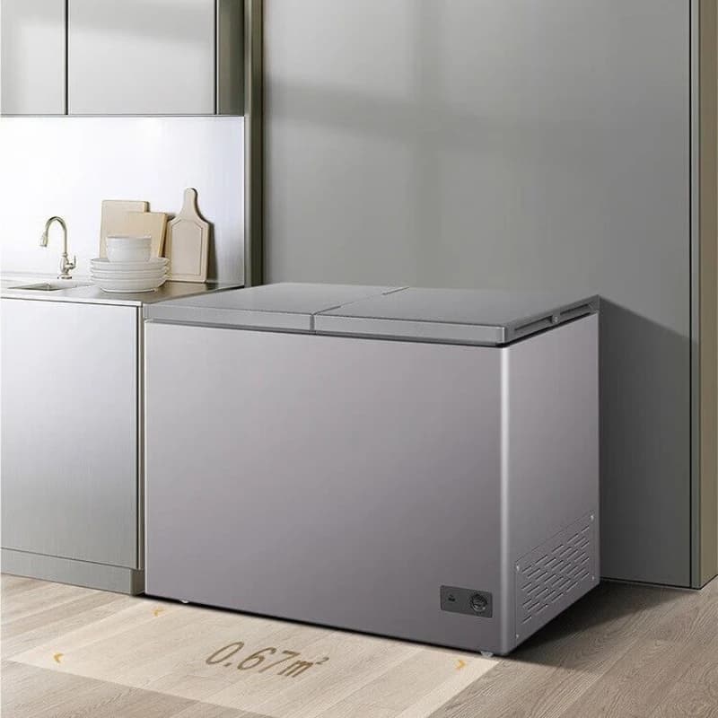 300 liters freezer without defrosting, refrigerated and frozen