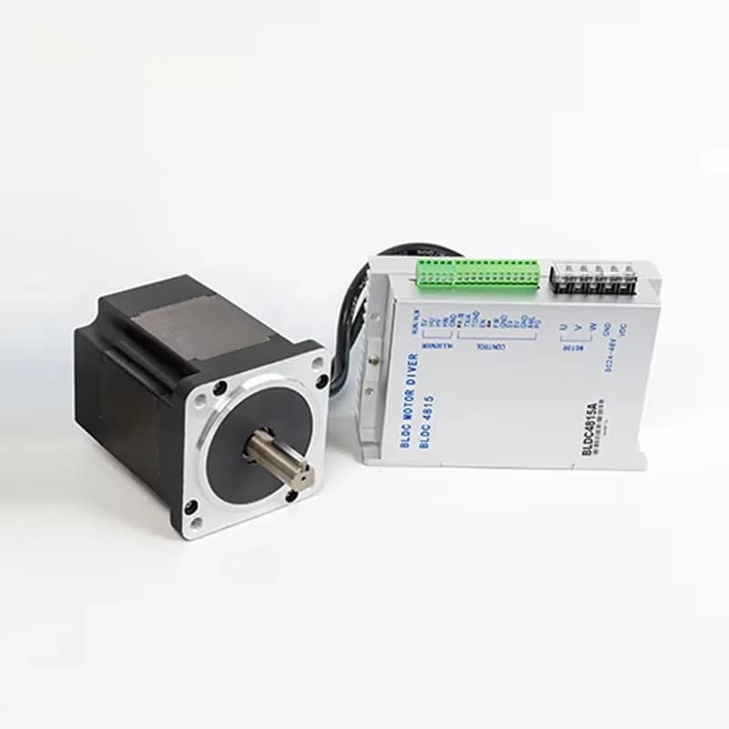 Factory Price 3000RPM 86MM Low Speed BLDC Motor 100w  Brushless DC Motor for Automated Industrial     ry