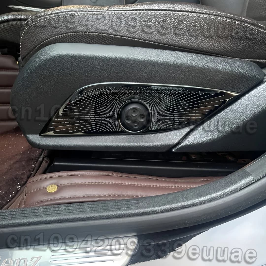 For Mercedes-Benz W205 C-Class X253 GLC W213 E-Class interior modification front seat side horn cover shape trim strips