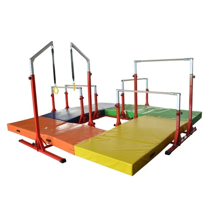 Children's gymnastics rings, indoor lifting mobile rings, household fitness equipment