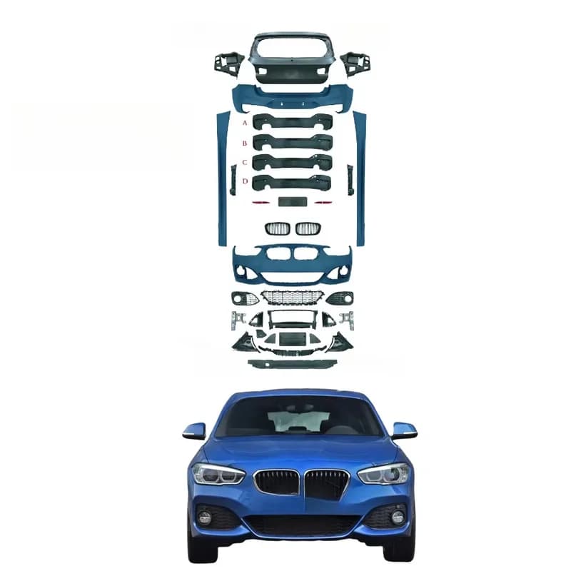 High Quality M-Tech LCI Facelift Body Kit Perfect OEM Fitment No Cutting Tuning Accessories Fit For 1 Series F20 Pre-LCI Old To