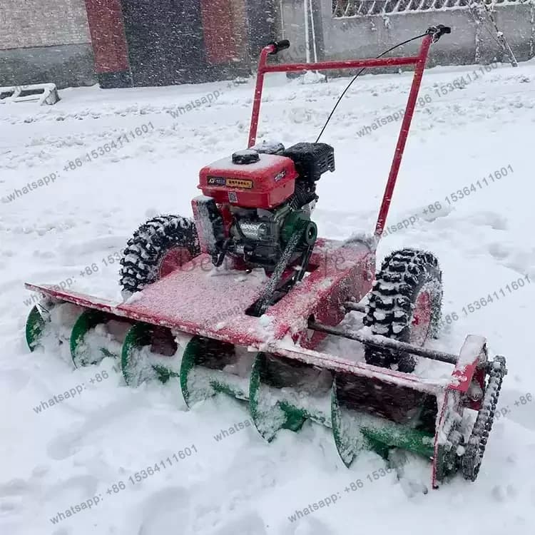 FG small snow removal machine multi-function all-gear snow clearing equipment hand push sweeping