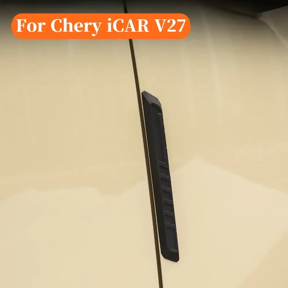For Chery iCAR V27 Door Anti Collision Strip Original Style Silicone Protective Strip Car Exterior Decoration Modification