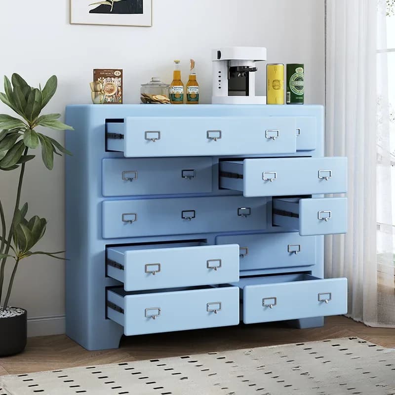 HT modern bedroom living room storage display bedside storage side cabinet Ready to ship and purchase with peace of mind