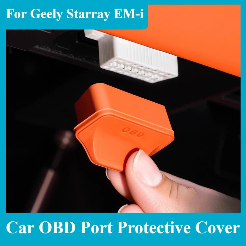 For Geely Starray EM-i Car OBD Port Protective Cover Dustproof Waterproof Car Interior Accessories