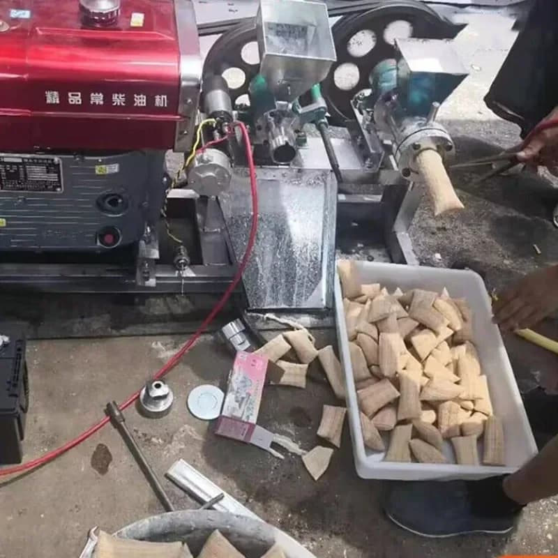 Multifunctional 17 Quenching Stick Corn Rice Extruder Machine for Puffed Twisted Hollow Rod Solid Crispy Popcorn Puffed Extruder
