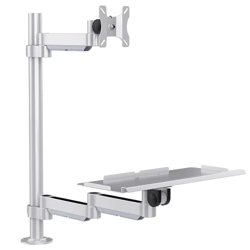 bracket aluminum alloy computer monitor, bracket desktop installation, multi-screen machine tool equipment two-in-one
