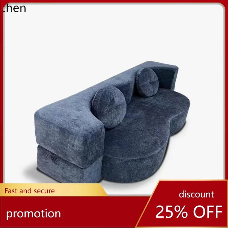 HXL Sofa Lazy Recliner Sleepable Compression Fabric Sofa