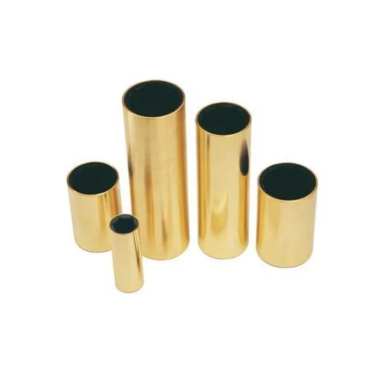 Water Lubricated Rubber Brass Bronze Propeller Shaft Bushing Flanged Sleeve Bearing