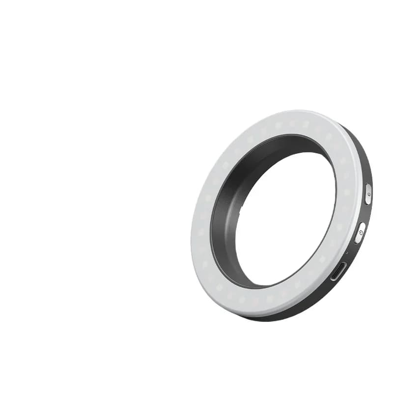 Threaded lens fill light applicable, iPhone camera, photography like mini, portable led circle light
