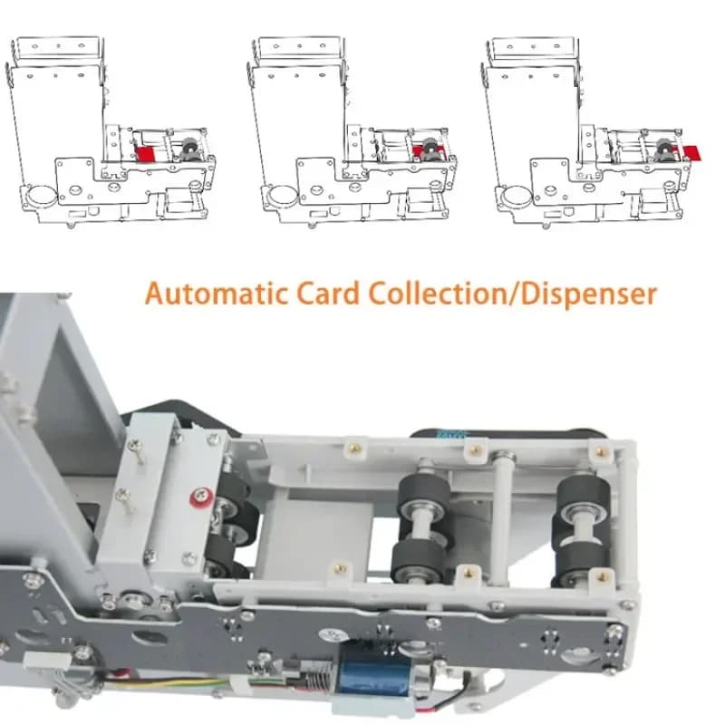 hot sales Outdoor Self-Service Parking Vending Machines Card Dispenser Token Washing Machine Kiosk Voucher Ticket Machines