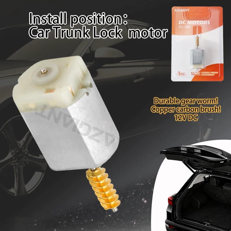 AZGIANT 1021460 310251 For Nissan X-Trail/Micra K14/Kicks/Juke F16 Car Rear Trunk Hatch Lock Actuator motor Plug and Play tool