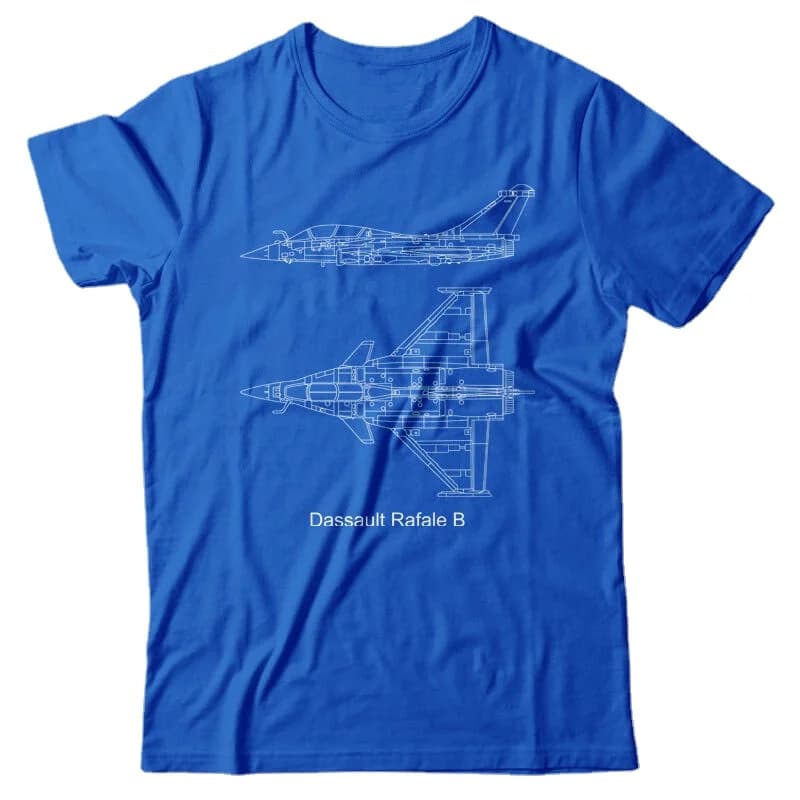 Jet Fighter Dassault Rafale Men T-shirt Military Plane Tee Shirt Airforce Gift