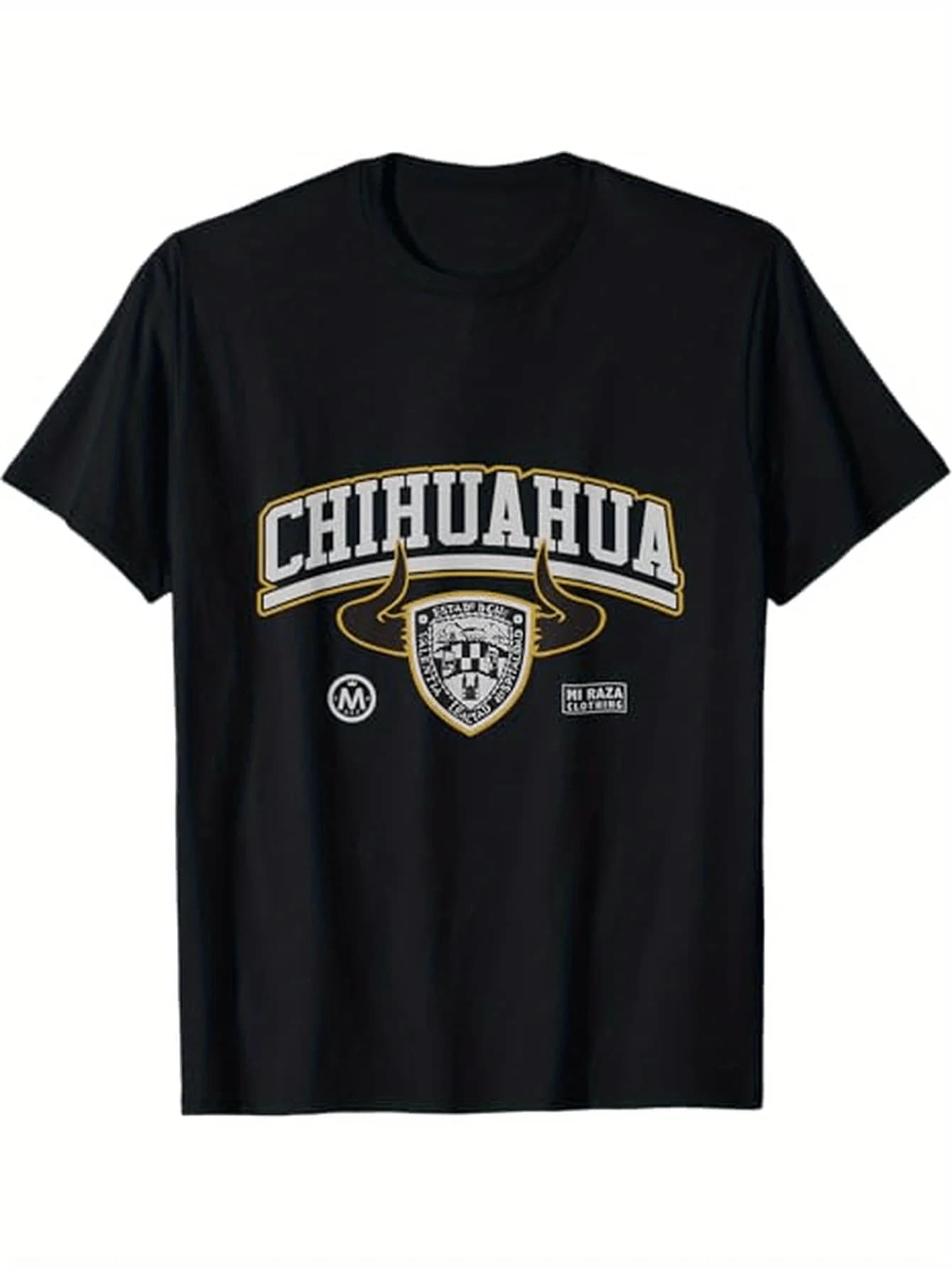 Chihuahua Mexico Mexican Heritage T-Shirt 100% Cotton O-Neck Short Sleeve Summer Casual Mens T-shirt Streetwear