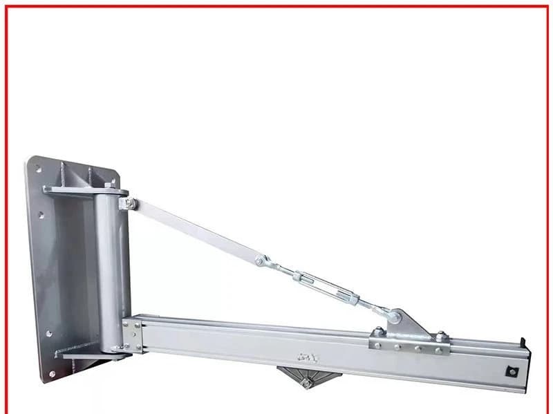 Cantilever crane manual optional aluminum rail electric wall