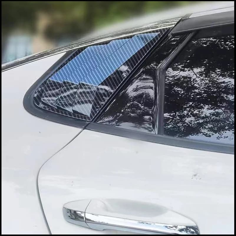 Car Styling For Kia Optima 2011-2019 K5 Sedan Rear Window Shades Shutter Louver Vent Cover Trim Auto Parts Accessories