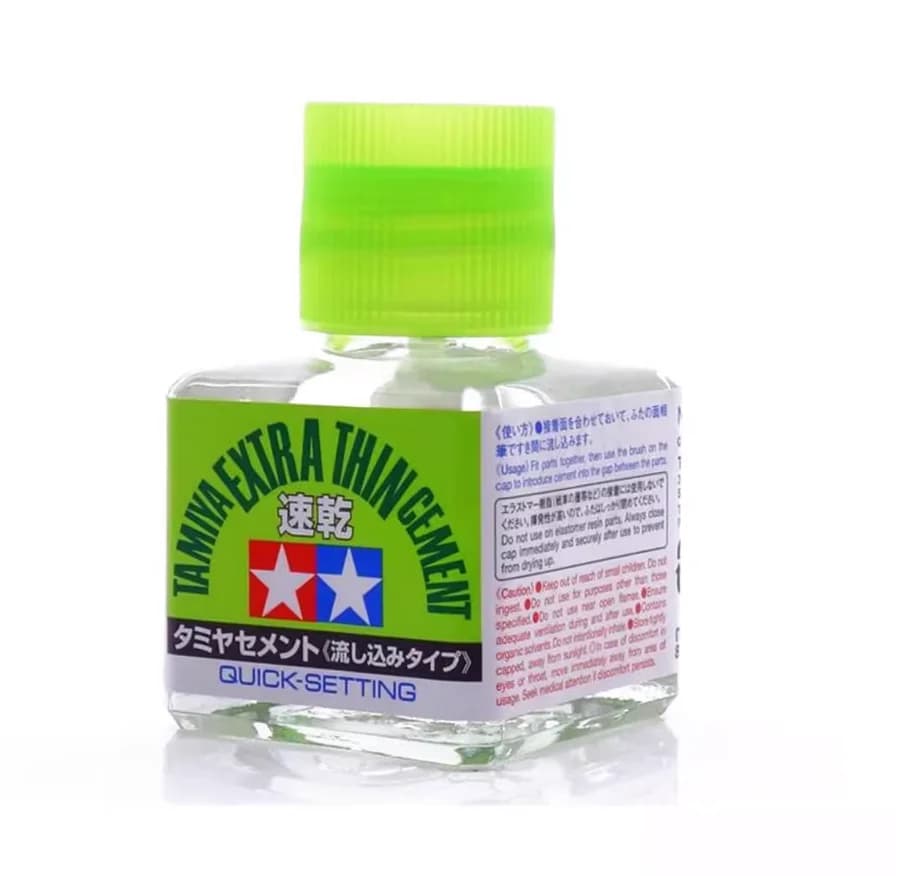 FOR TAMIYA 87182 87038 87003 87134 Ultra Thin Cement Precision Applicator Plastic Assembly Glue 40ml - Original Product