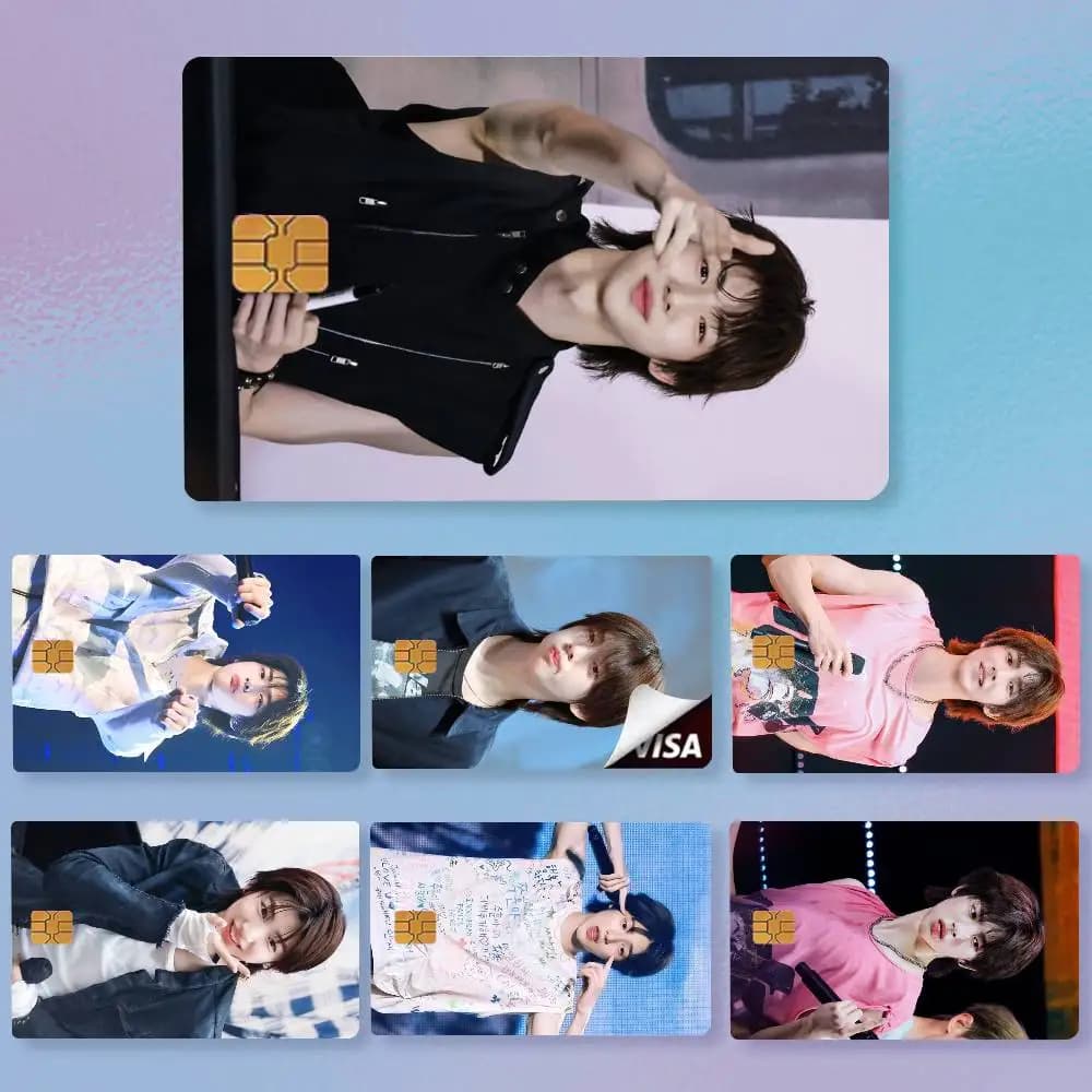 Idol J-Juhoons  High Definition Matte PVC Film Tape | For Credit Card, Debit Card Stickers & Gift Decoration