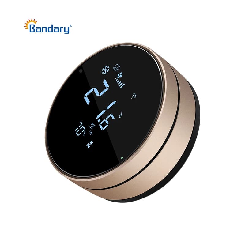Wifi 2/4pipe 24VAC DC HVAC Fan Coil Thermostat Smart FCU Thermostat Modulating Valve EC Fan Thermostat Temperature Controller
