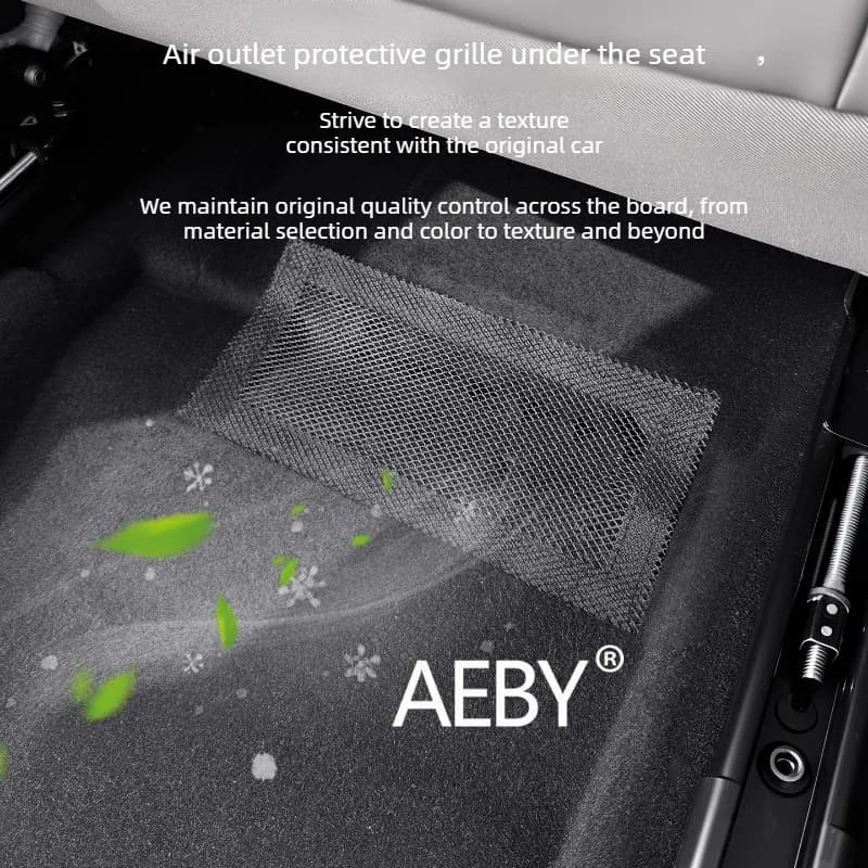 AEBY For BYD Song Pro DM-i 2025 Air Outlet Grille Protector,Car Interior Dust Protector Set,Prevents Debris,Car Interior