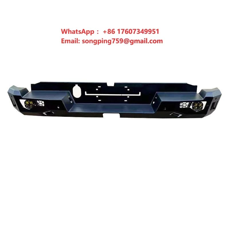 For BYD Shark 06  Fitment Pickup Truck Modified Manganese Steel Rear Bumper Pump Handle Off-Road Rear Guardrail Accessories
