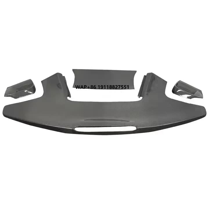 Pista Style Carbon Fiber Tail Wing Spoiler Rear Spoiler for 488 GTB