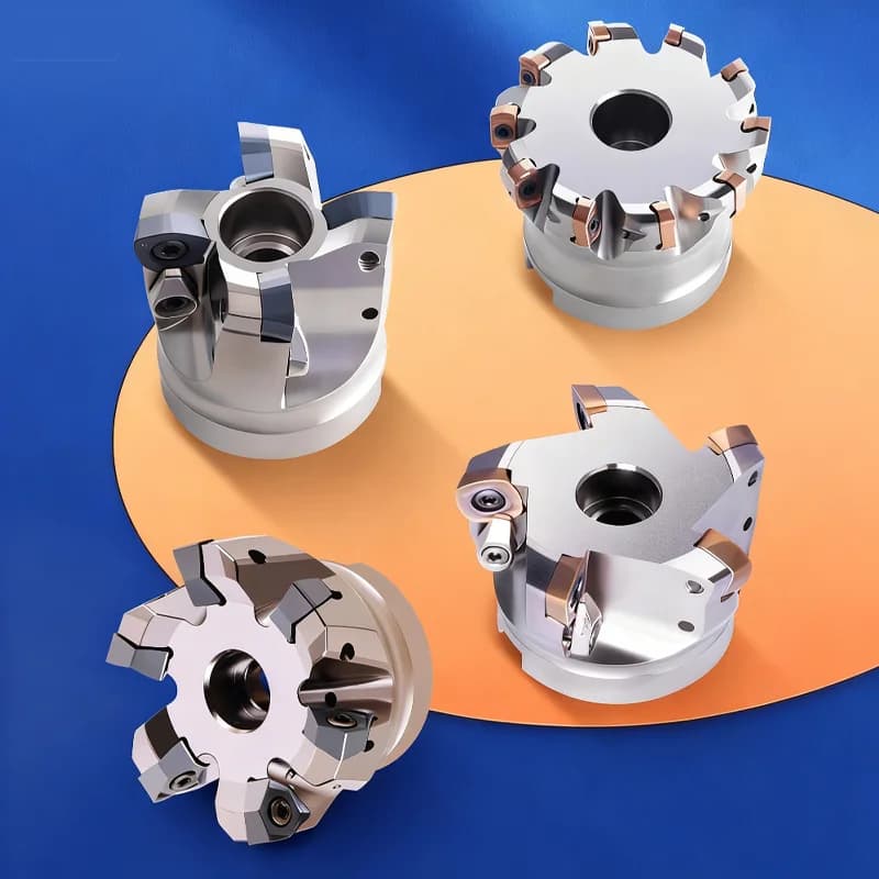 Customized ASRF12 OEM/ODM Efficient Fast Feed CNC Milling Cutter Head with Large Cutting Disc for Machining Center
