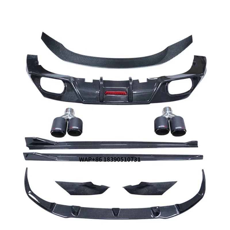 Carbon Fiber AC Style Body Kit for Z4 G29 Upgrade Aerodynamic Kit Front Bumper Lip Side Skirt Splitter Rear Diffuser Spoiler